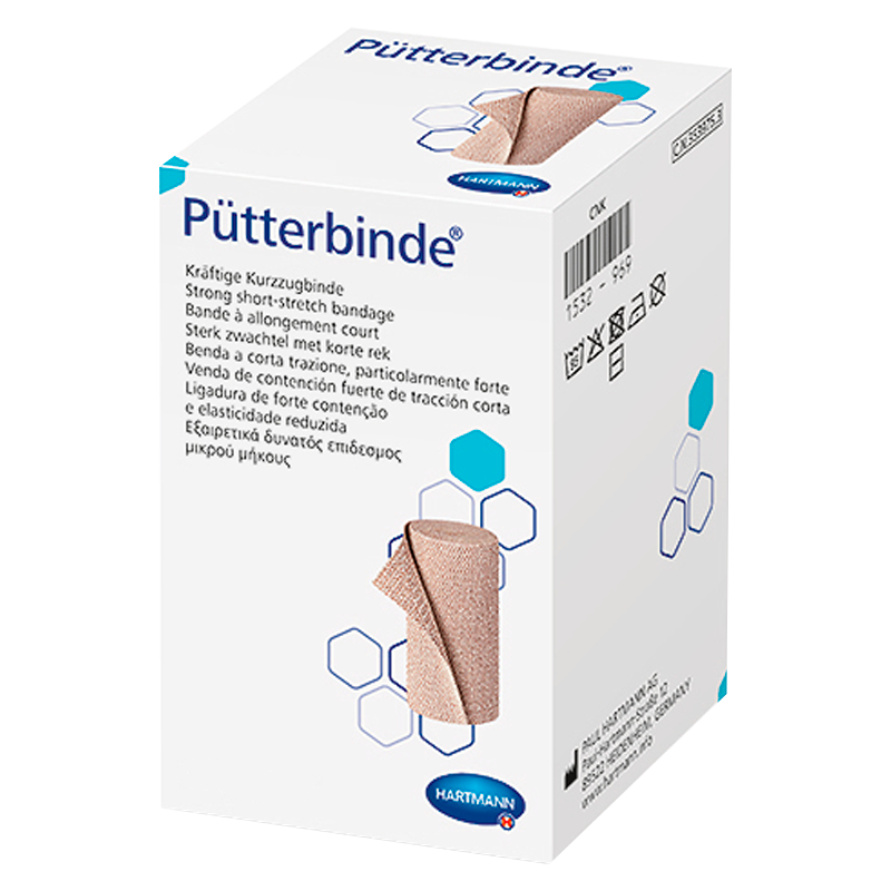 Бинт еластичний середньої розтяжності Pütterbinde® 6см х 5м, пак